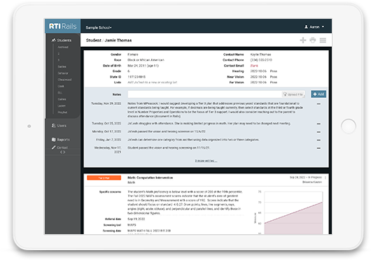 RTI Rails Screenshot